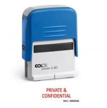 private and confidential stamp