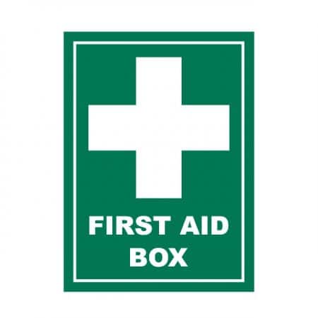 First aid sign