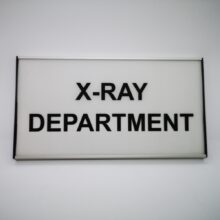 Large office sign