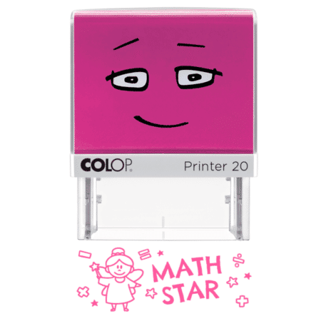 Math Star Stamp